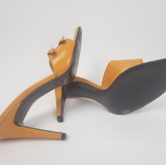 Casadei Womens Open Toe Heel Slide Buckle Sandals - Picture 7 of 13